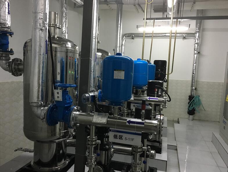 如何計算無塔供水設備的用水量?