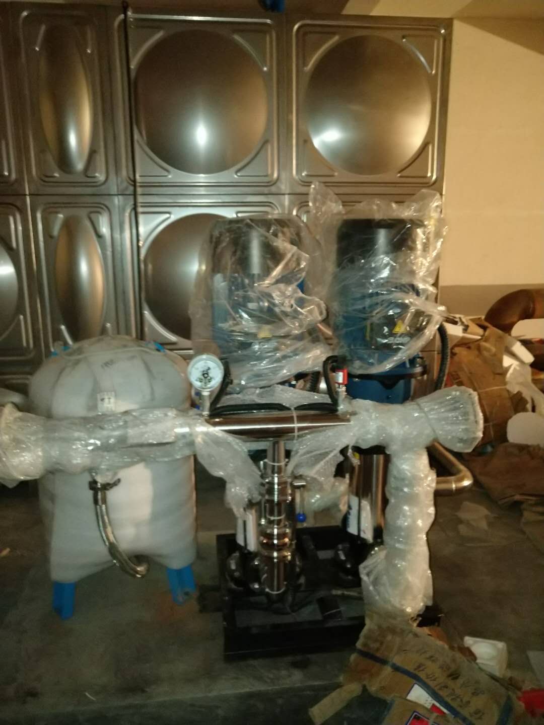 無負壓變頻供水設備規格及參數