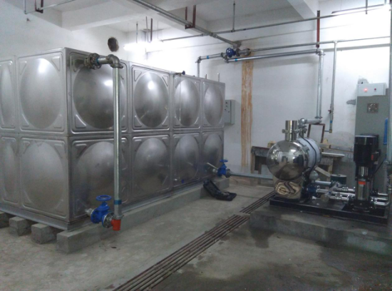 箱式疊壓供水裝置的水箱容積怎么確定